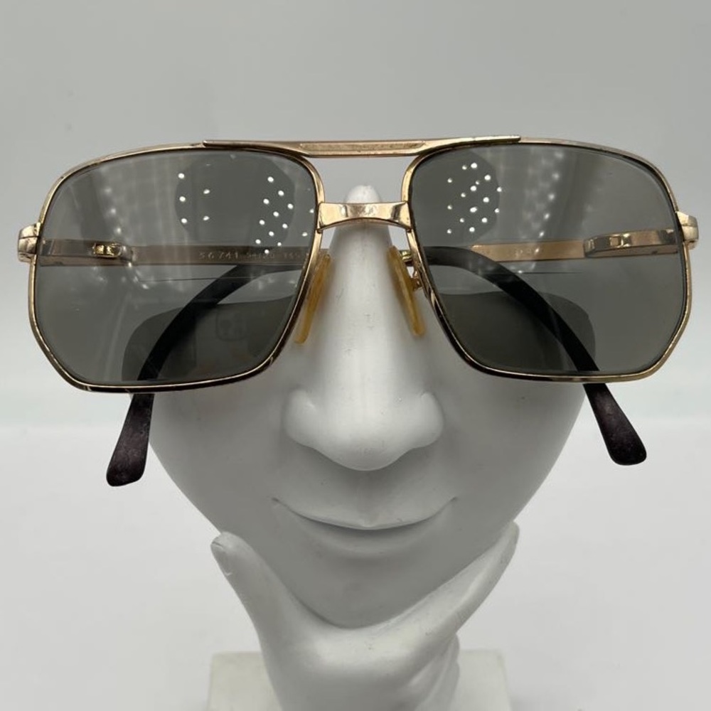Vintage Cottet Gold Aviator Sunglasses Frames 36741